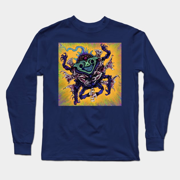 Tilsadjinn PsyFlamah Long Sleeve T-Shirt by wodeworm